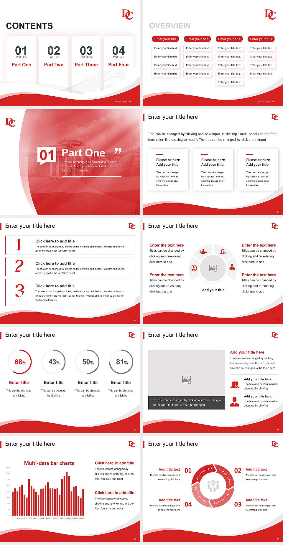 Davidson College Lecture Sharing and Networking Event PPT Template4:3 ratio PPT effect preview image2