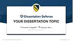 Coppin State University Graduation Thesis Defense PPT Template