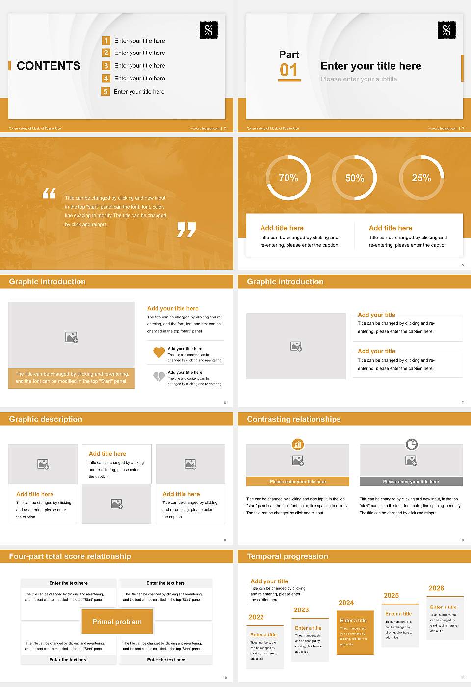 Conservatory of Music of Puerto Rico Thesis Proposal/Graduation Defense PPT Template16:9 ratio PPT effect preview image2