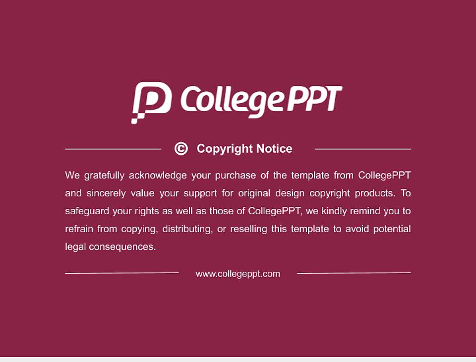 Brooklyn College General Purpose PPT Template4:3 ratio PPT effect preview image6