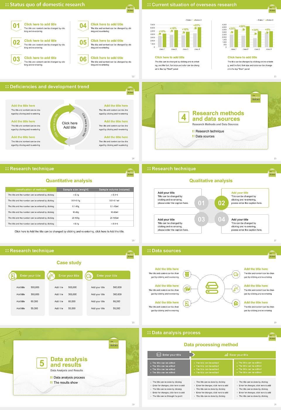 Conway School of Landscape Design Graduation Thesis Defense PPT Template16:9 ratio PPT effect preview image4