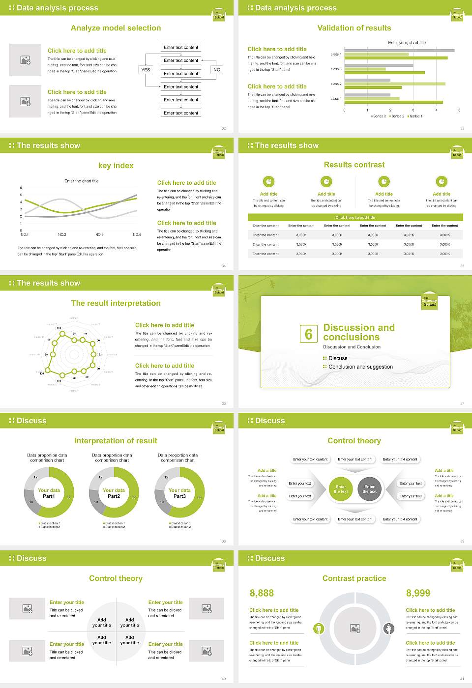 Conway School of Landscape Design Graduation Thesis Defense PPT Template16:9 ratio PPT effect preview image5
