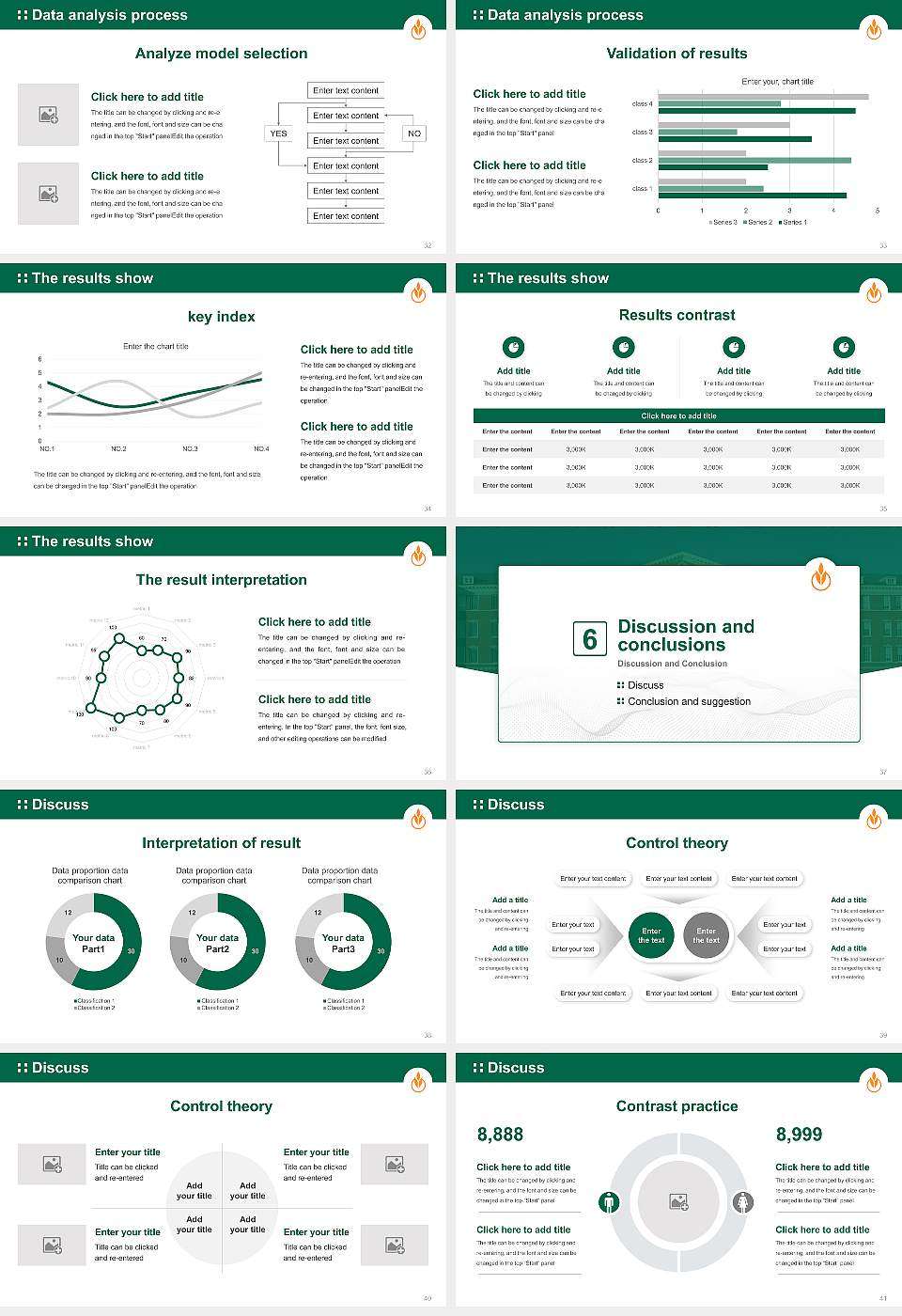 Culinary Institute of America Graduation Thesis Defense PPT Template16:9 ratio PPT effect preview image5