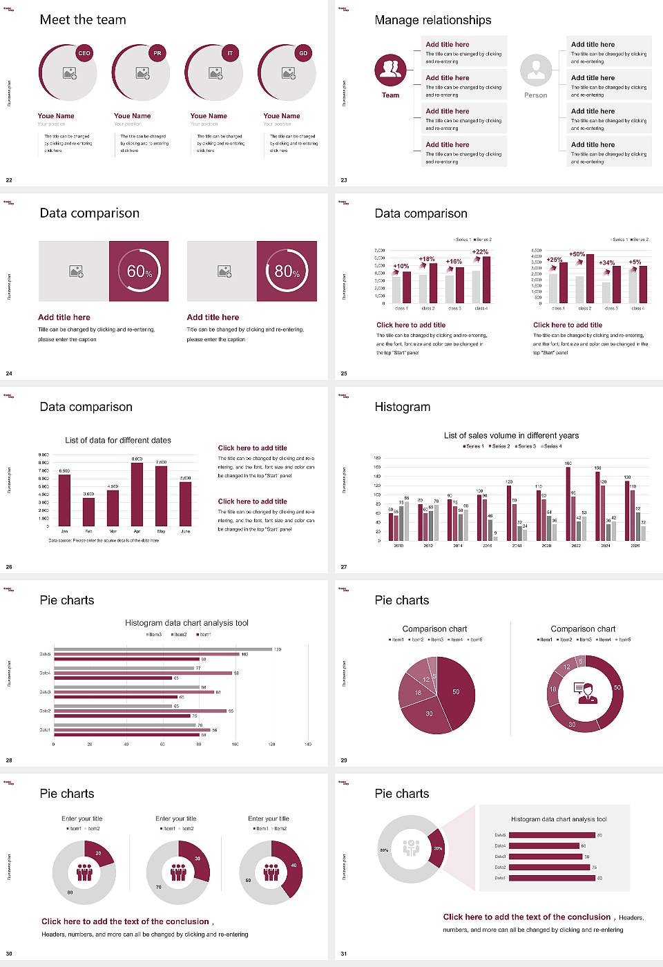 Brooklyn College Competition/Entrepreneurship Contest PPT Template16:9 ratio PPT effect preview image4