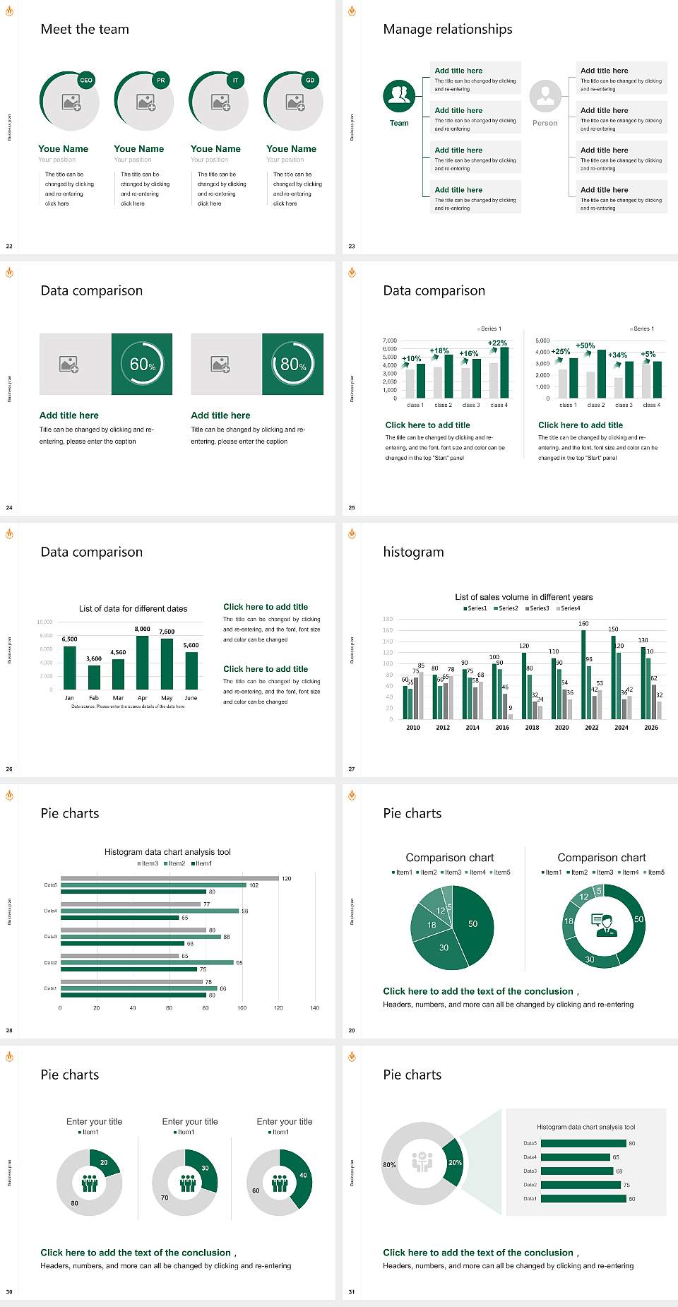 Culinary Institute of America Competition/Entrepreneurship Contest PPT Template4:3 ratio PPT effect preview image4