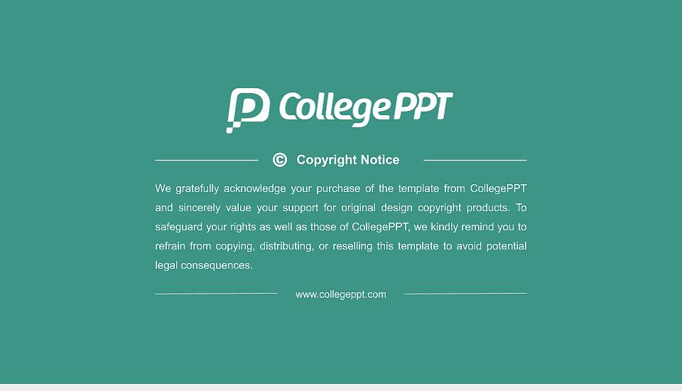 Cox College Resume PPT Template16:9 ratio PPT effect preview image5