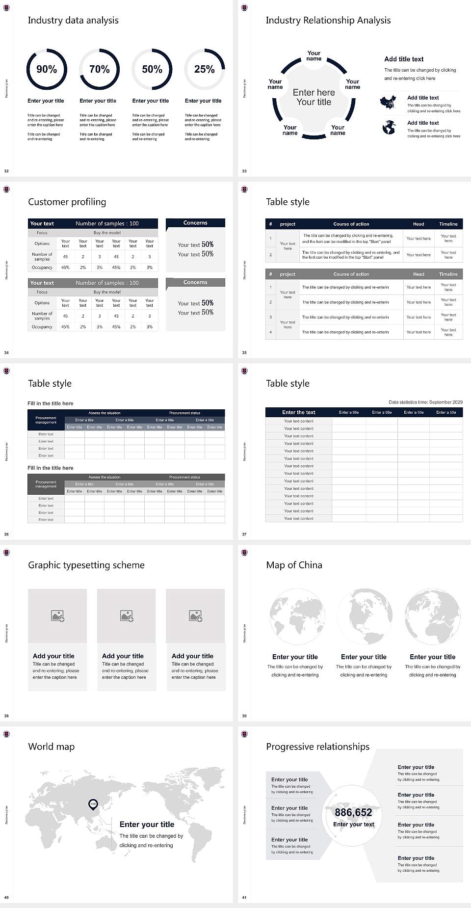 Dallas Baptist University Competition/Entrepreneurship Contest PPT Template4:3 ratio PPT effect preview image5
