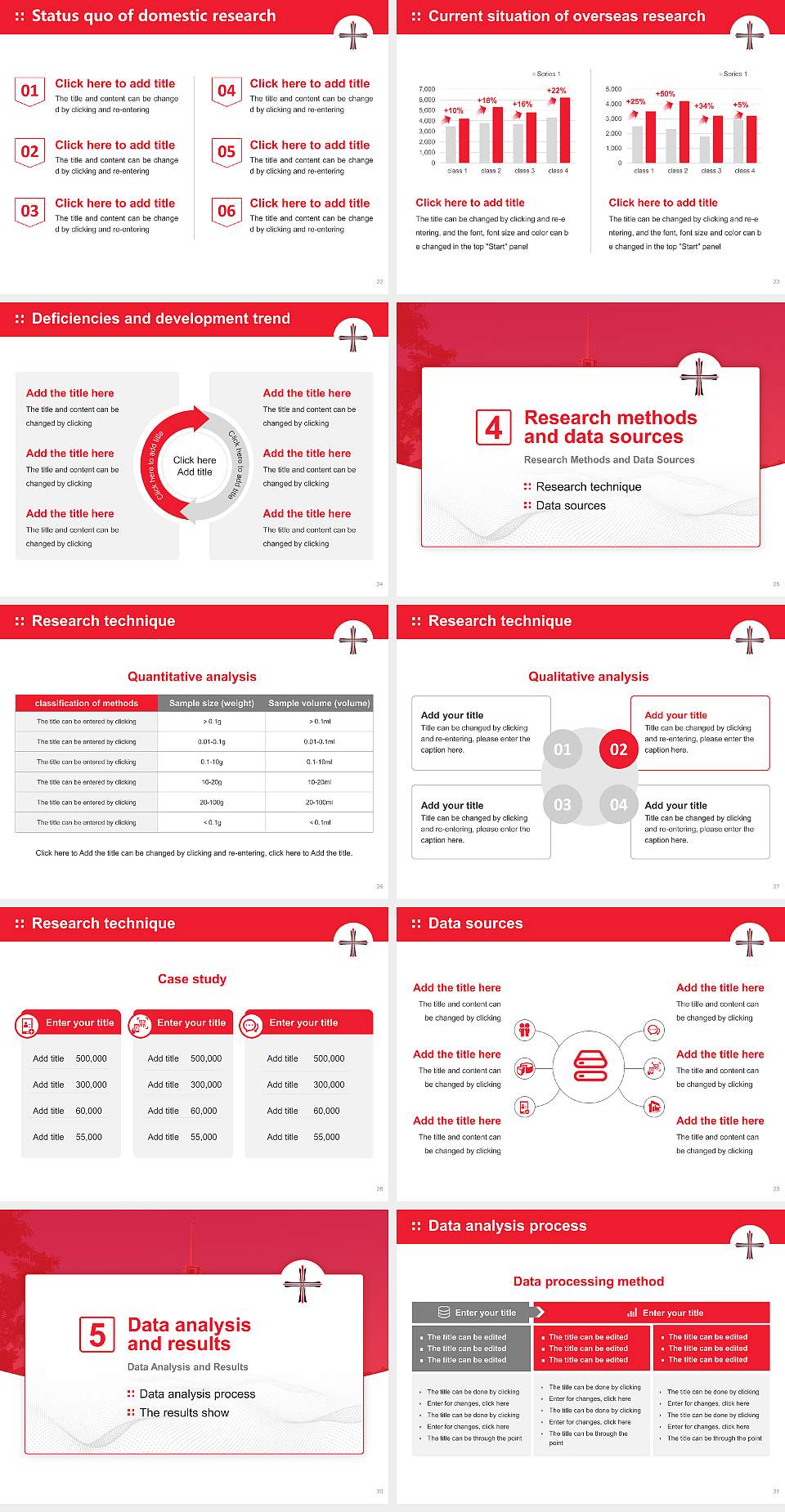 Concordia University-Ann Arbor Graduation Thesis Defense PPT Template4:3 ratio PPT effect preview image4