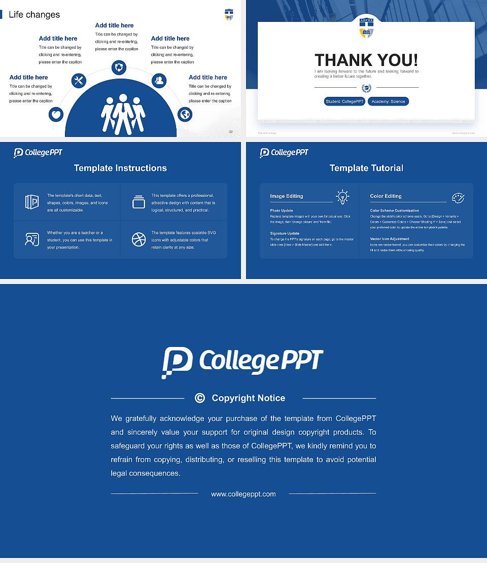 Criswell College National Scholarship Defense PPT Template16:9 ratio PPT effect preview image4