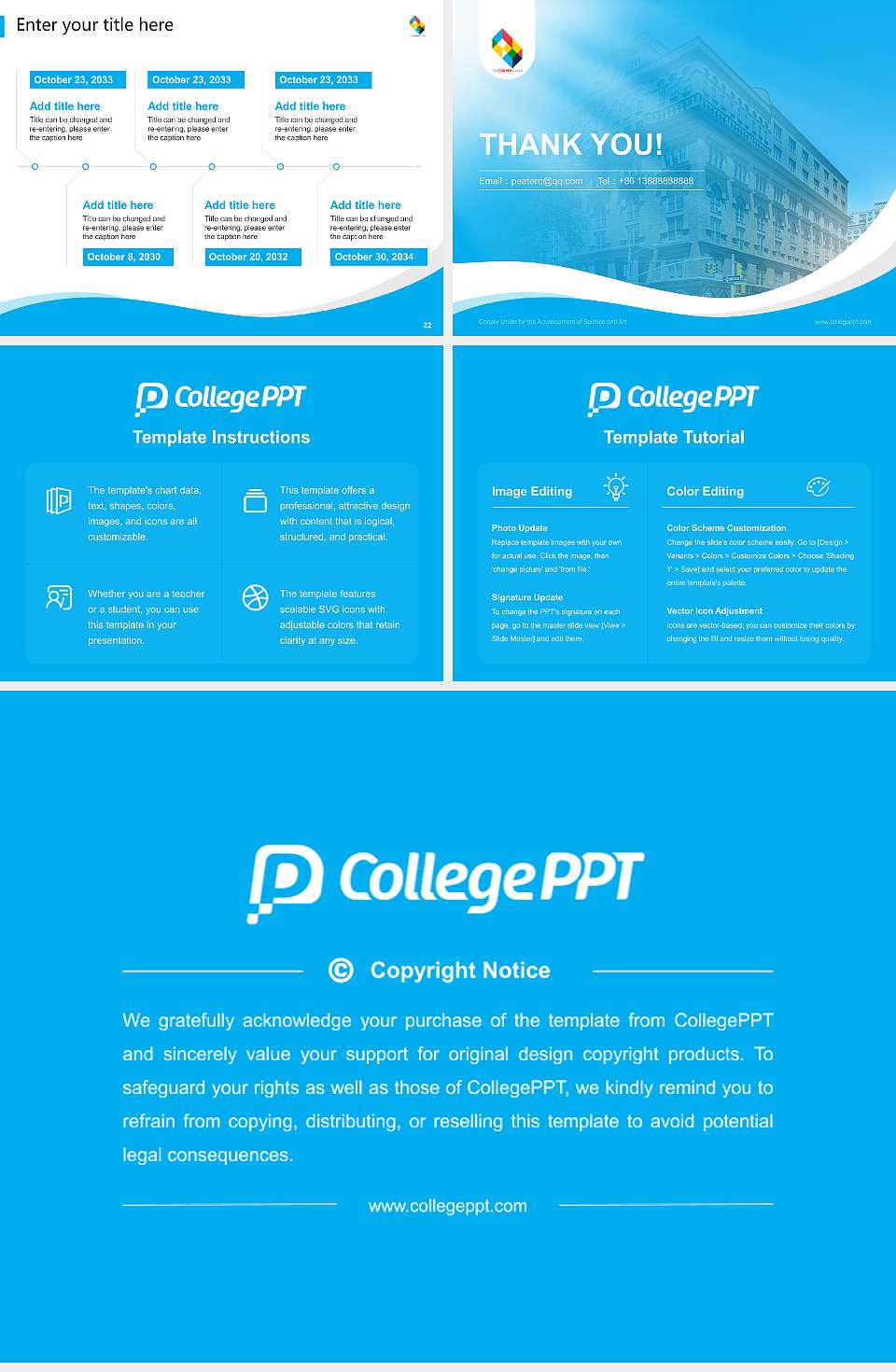 Cooper Union for the Advancement of Science and Art Lecture Sharing and Networking Event PPT Template4:3 ratio PPT effect preview image4