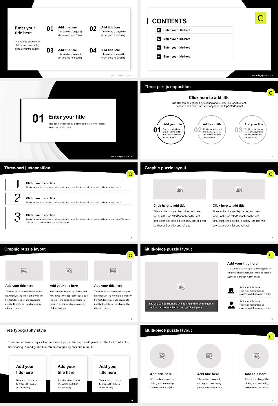Cuny School of Law Academic Presentation/Research Findings Report PPT Template16:9 ratio PPT effect preview image2