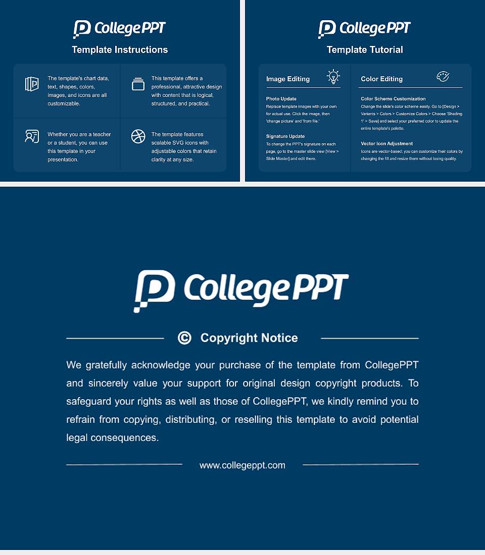Culver-Stockton College Academic Presentation/Research Findings Report PPT Template4:3 ratio PPT effect preview image5