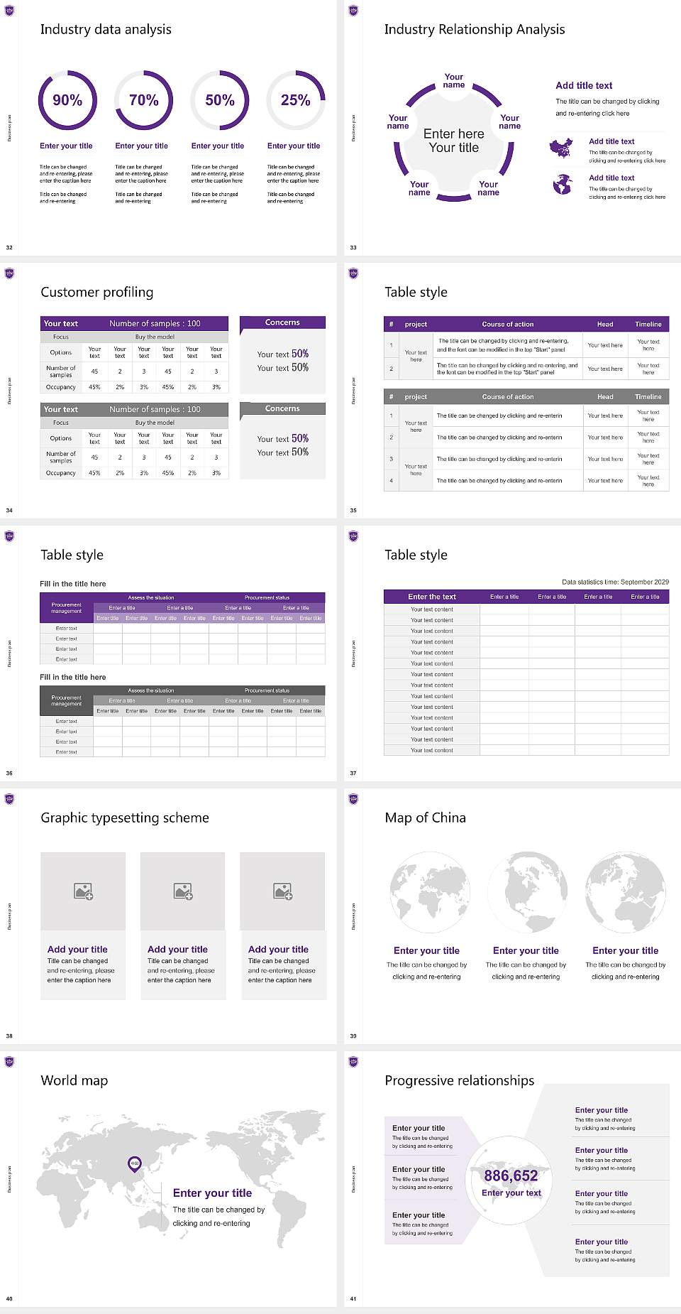Crown College Competition/Entrepreneurship Contest PPT Template4:3 ratio PPT effect preview image5