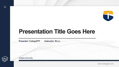Corban University Thesis Proposal/Graduation Defense PPT Template