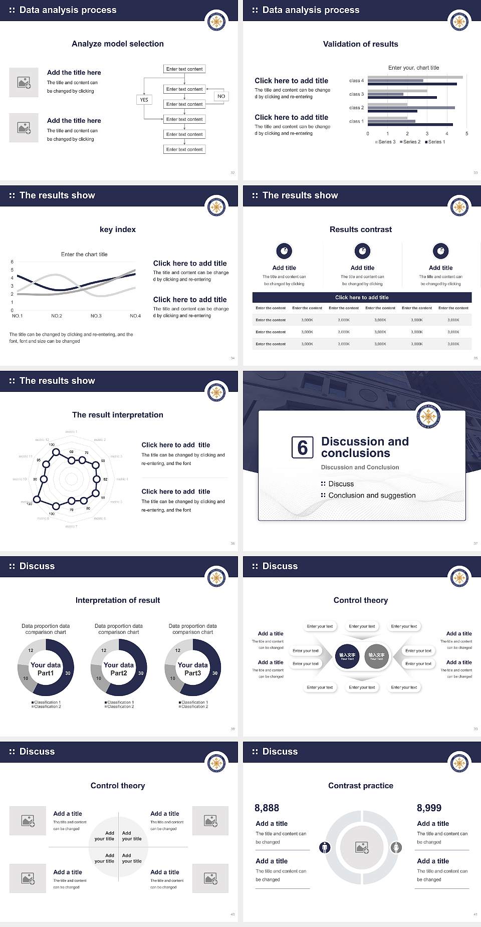 Daniel Morgan Graduate School of National Security Graduation Thesis Defense PPT Template4:3 ratio PPT effect preview image5