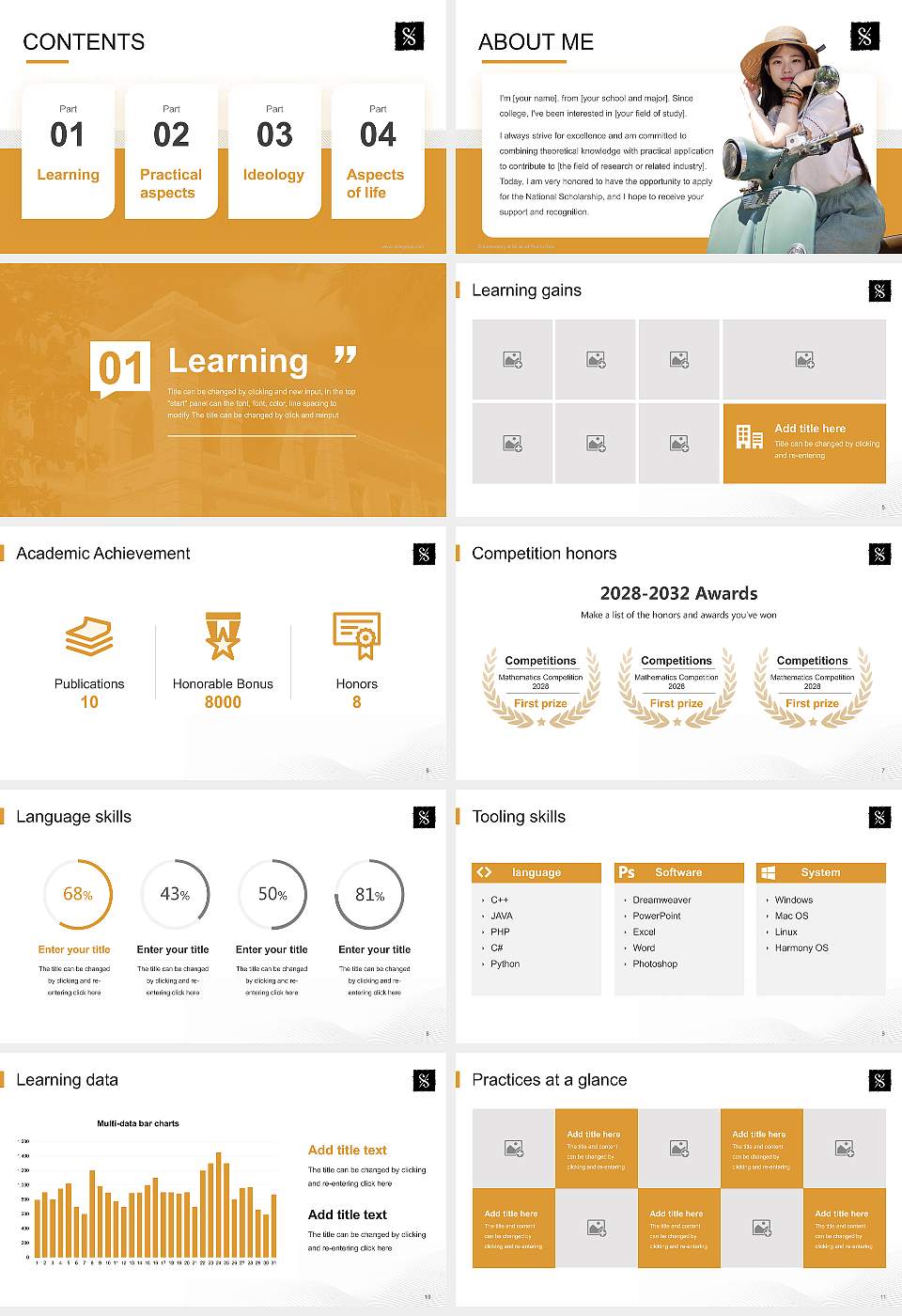 Conservatory of Music of Puerto Rico National Scholarship Defense PPT Template16:9 ratio PPT effect preview image2