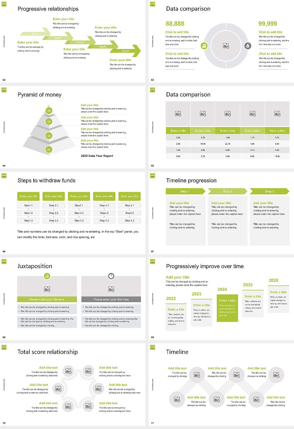 Conway School of Landscape Design Competition/Entrepreneurship Contest PPT Template16:9 ratio PPT effect preview image8
