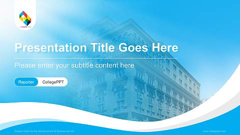 Cooper Union for the Advancement of Science and Art Lecture Sharing and Networking Event PPT Template