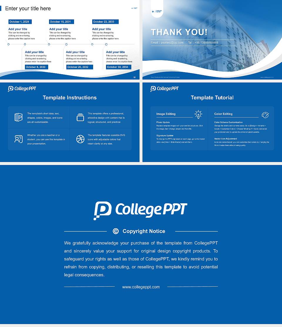 Cuny Graduate School and University Center Lecture Sharing and Networking Event PPT Template16:9 ratio PPT effect preview image4