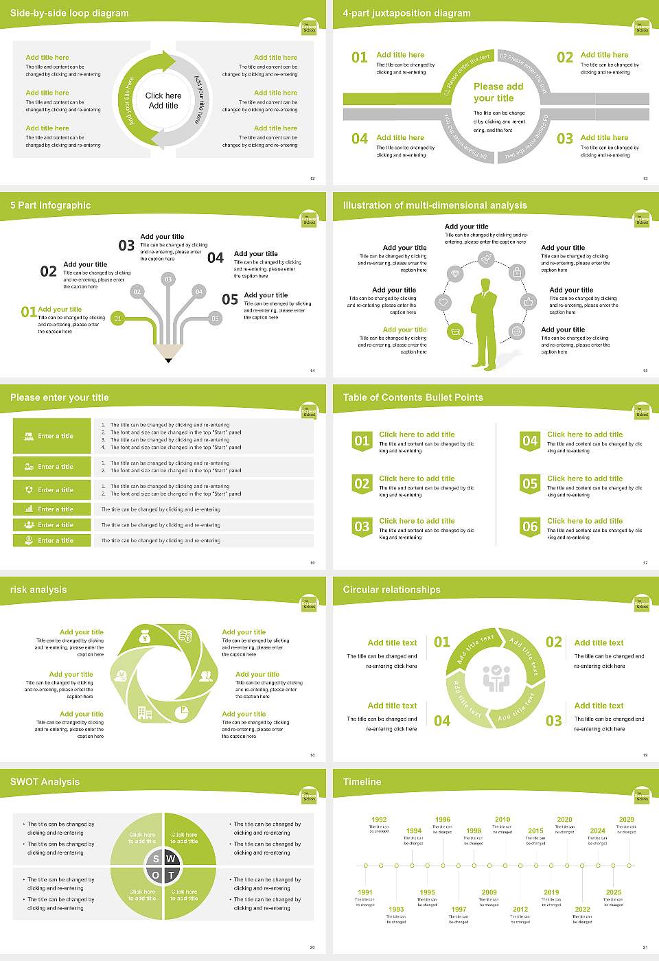 Conway School of Landscape Design Academic Presentation/Research Findings Report PPT Template16:9 ratio PPT effect preview image3