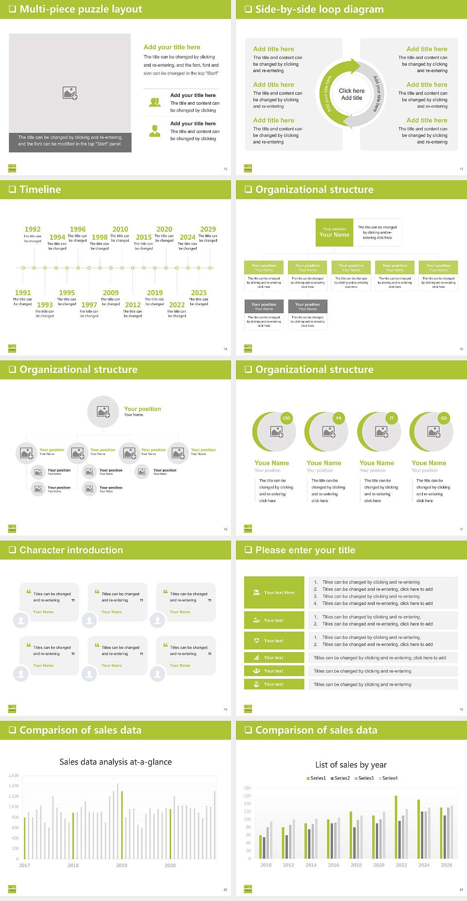 Conway School of Landscape Design General Purpose PPT Template4:3 ratio PPT effect preview image3