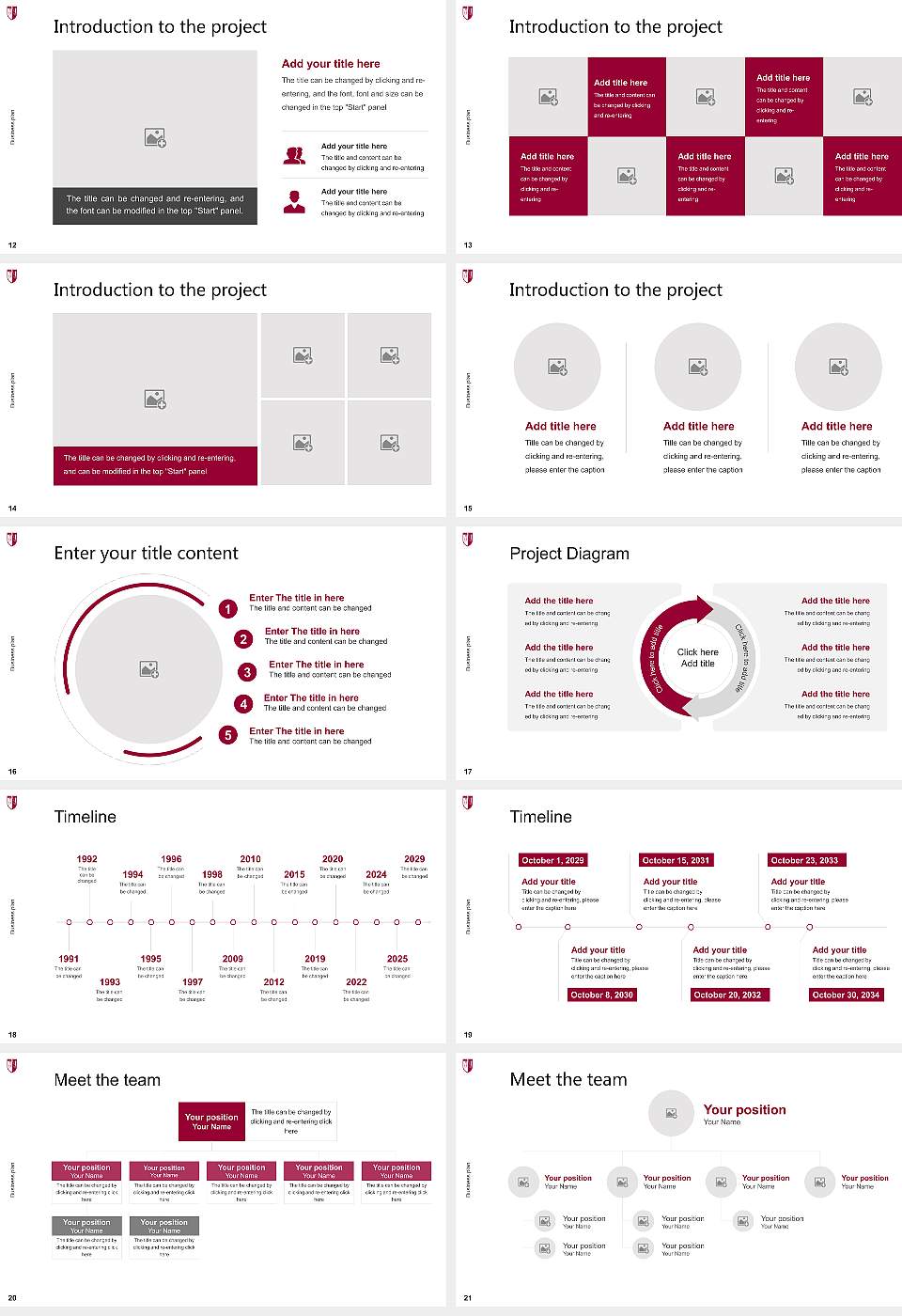 Cumberland University Competition/Entrepreneurship Contest PPT Template16:9 ratio PPT effect preview image3