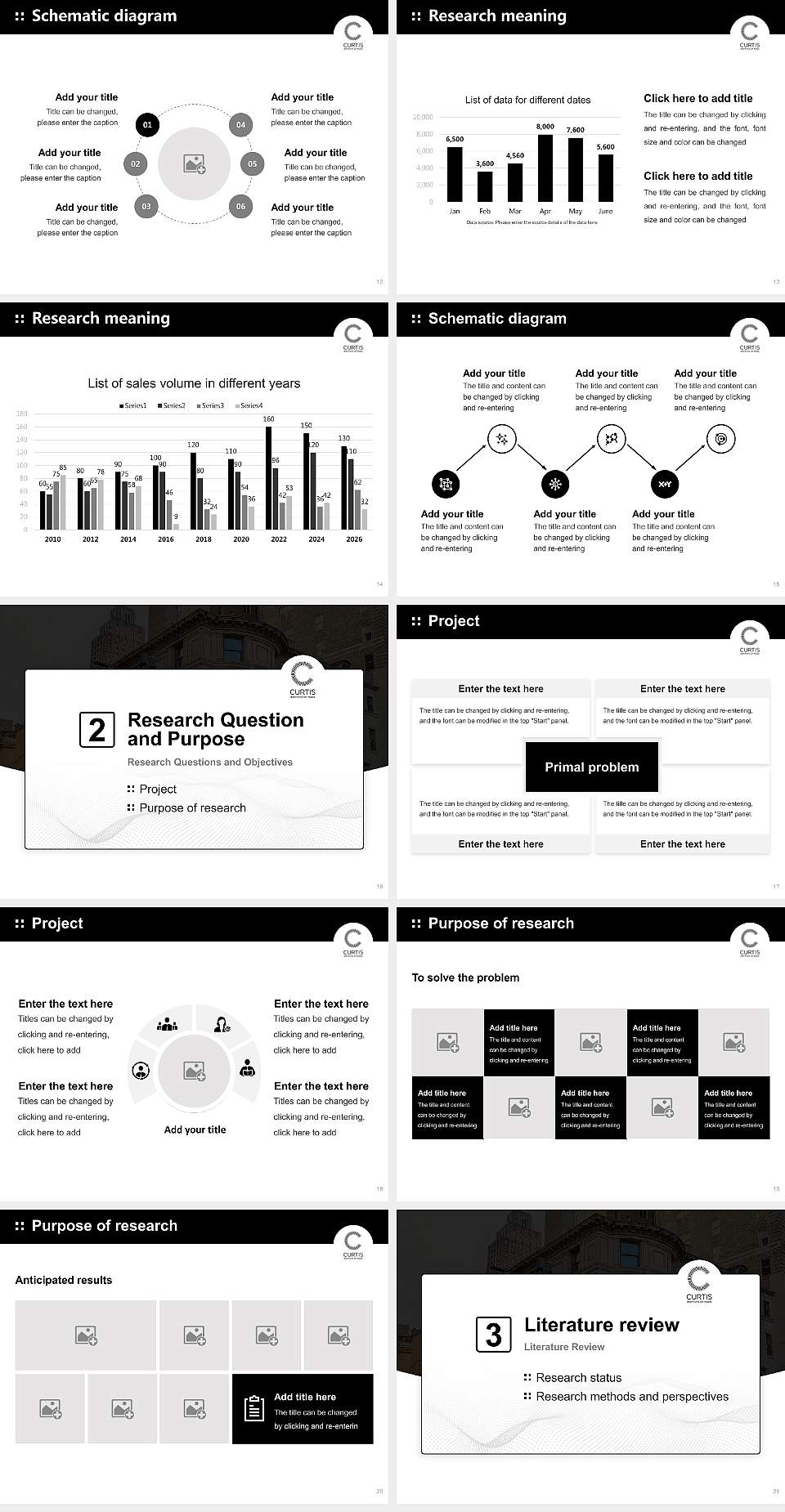 Curtis Institute of Music Graduation Thesis Defense PPT Template4:3 ratio PPT effect preview image3