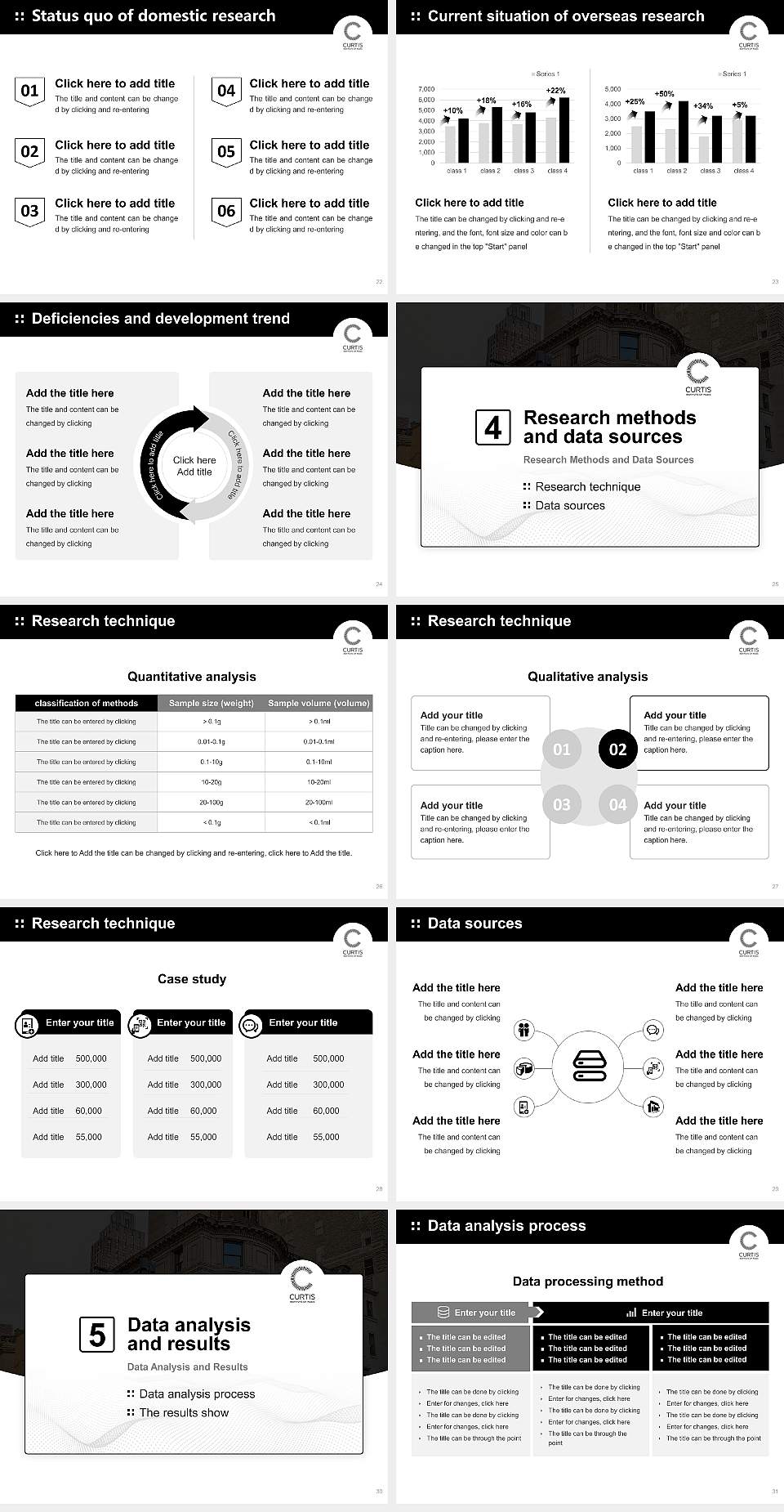 Curtis Institute of Music Graduation Thesis Defense PPT Template4:3 ratio PPT effect preview image4