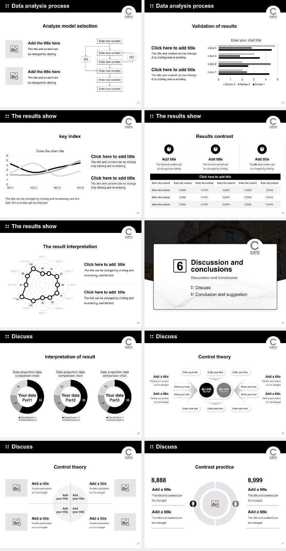 Curtis Institute of Music Graduation Thesis Defense PPT Template4:3 ratio PPT effect preview image5