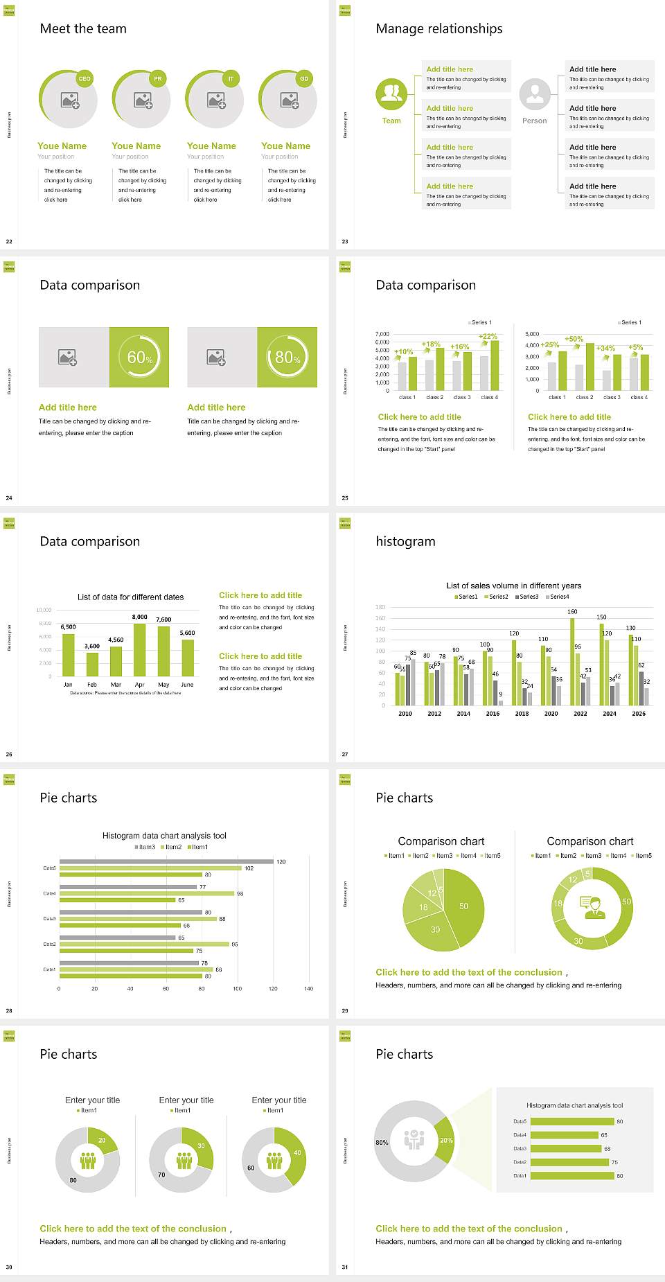 Conway School of Landscape Design Competition/Entrepreneurship Contest PPT Template4:3 ratio PPT effect preview image4