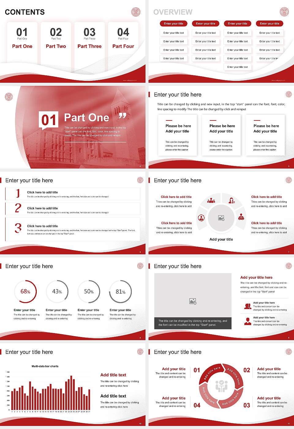 Cornell University Lecture Sharing and Networking Event PPT Template16:9 ratio PPT effect preview image2