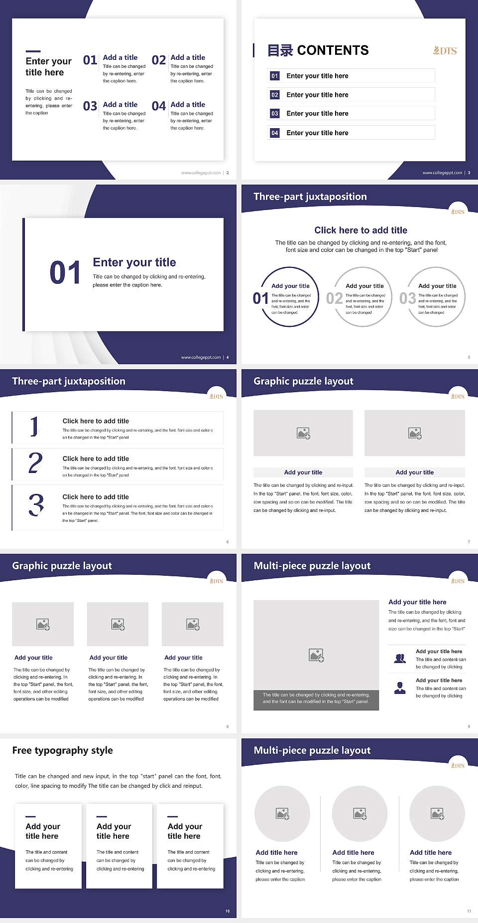Dallas Theological Seminary Academic Presentation/Research Findings Report PPT Template4:3 ratio PPT effect preview image2
