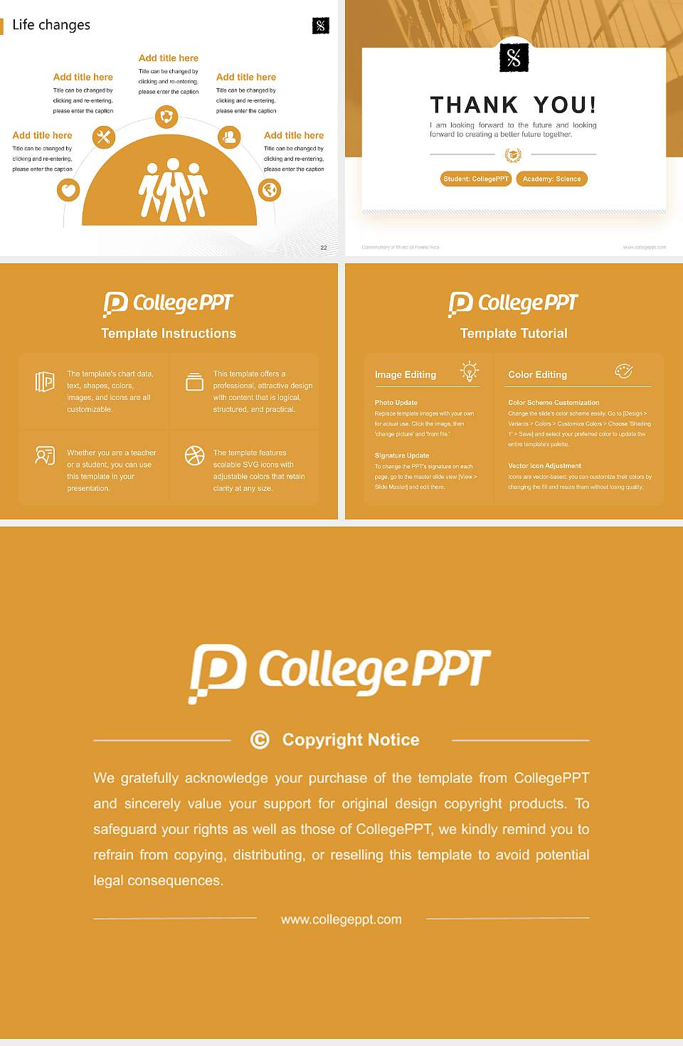 Conservatory of Music of Puerto Rico National Scholarship Defense PPT Template4:3 ratio PPT effect preview image4