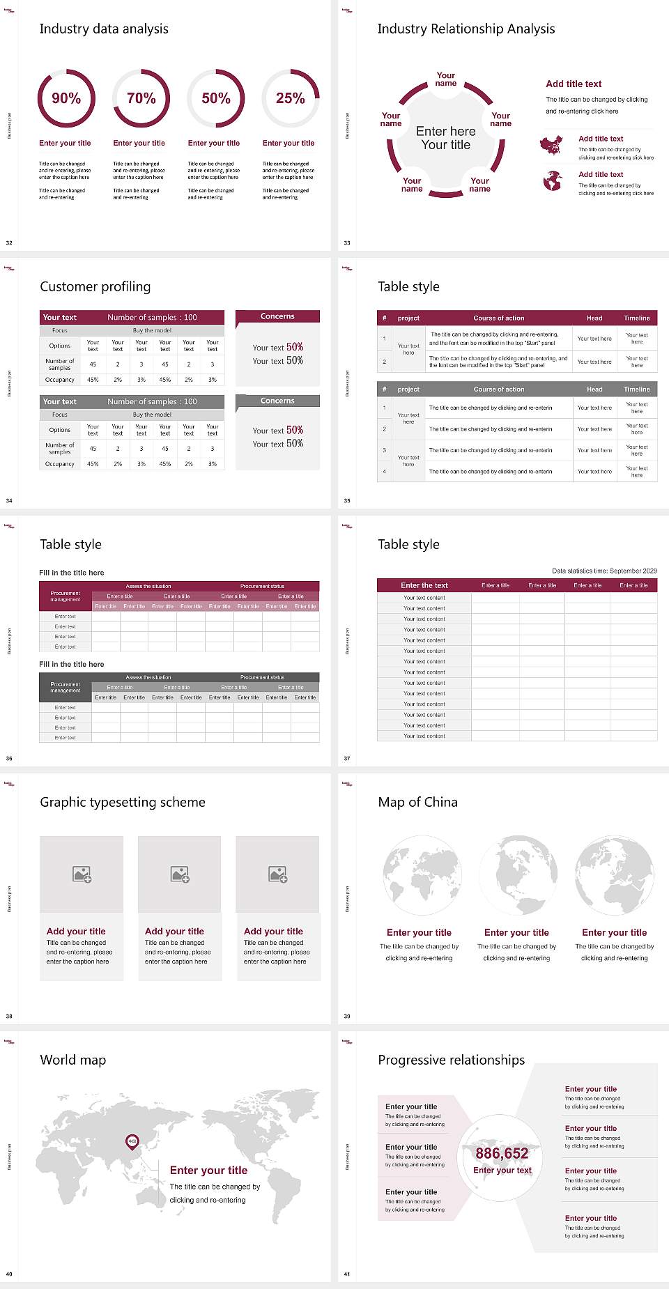 Brooklyn College Competition/Entrepreneurship Contest PPT Template4:3 ratio PPT effect preview image5