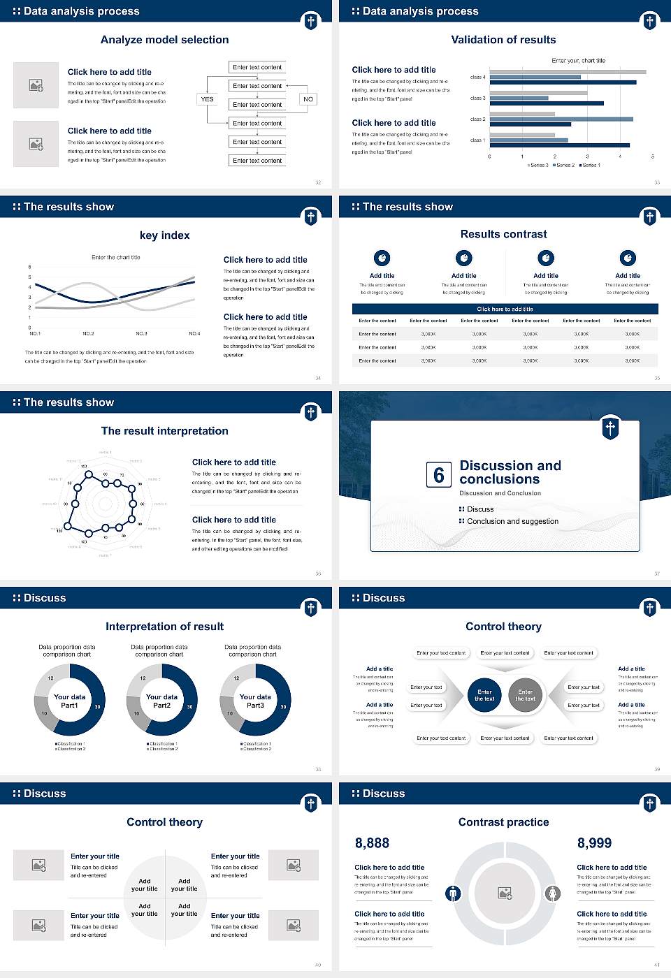 Covenant Theological Seminary Graduation Thesis Defense PPT Template16:9 ratio PPT effect preview image5