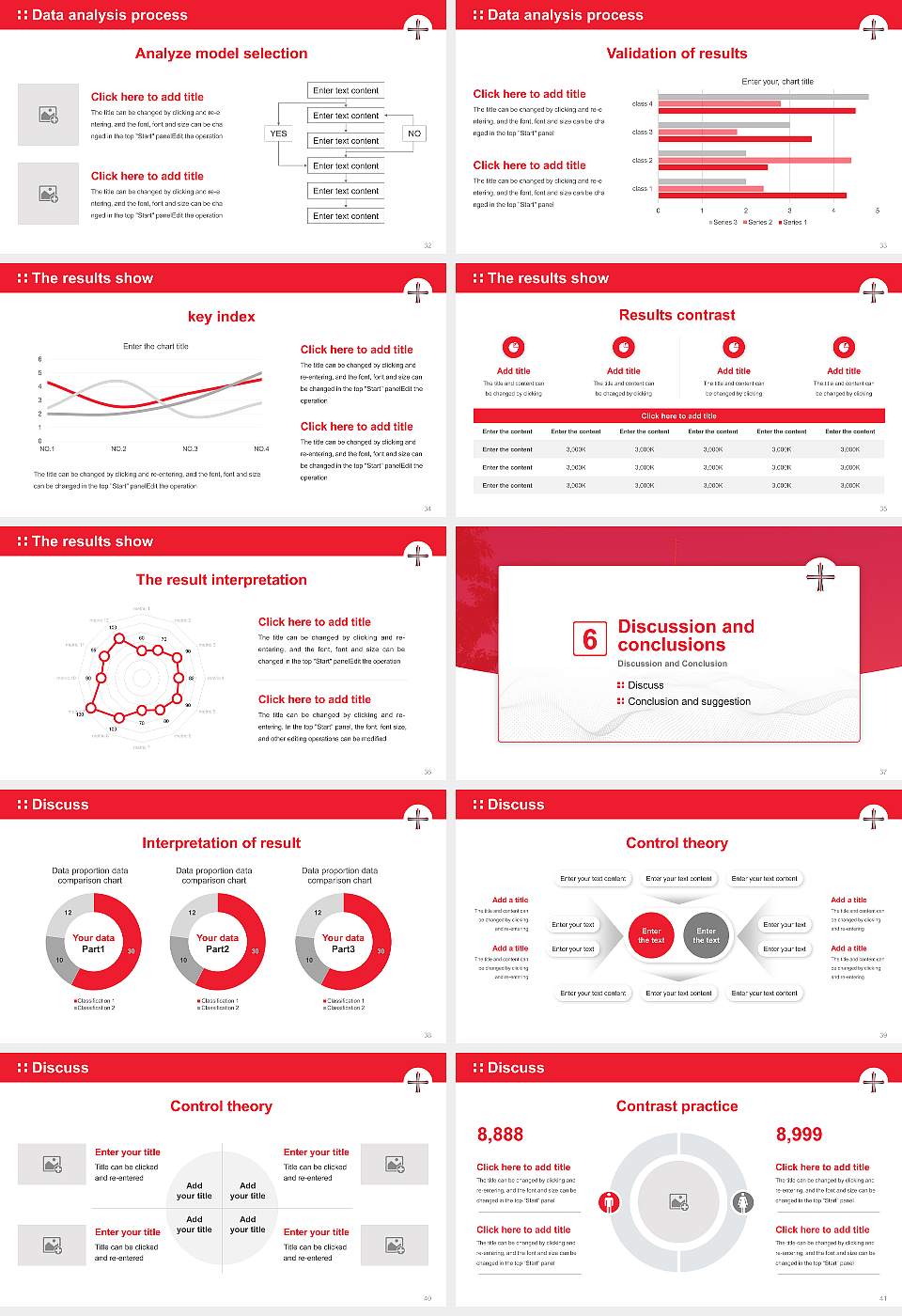 Concordia University-Ann Arbor Graduation Thesis Defense PPT Template16:9 ratio PPT effect preview image5