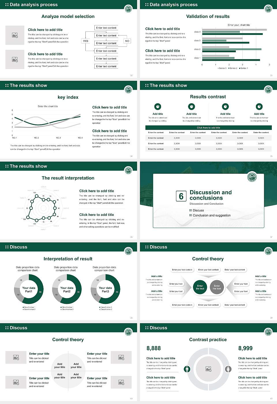 Concordia Seminary Graduation Thesis Defense PPT Template16:9 ratio PPT effect preview image5