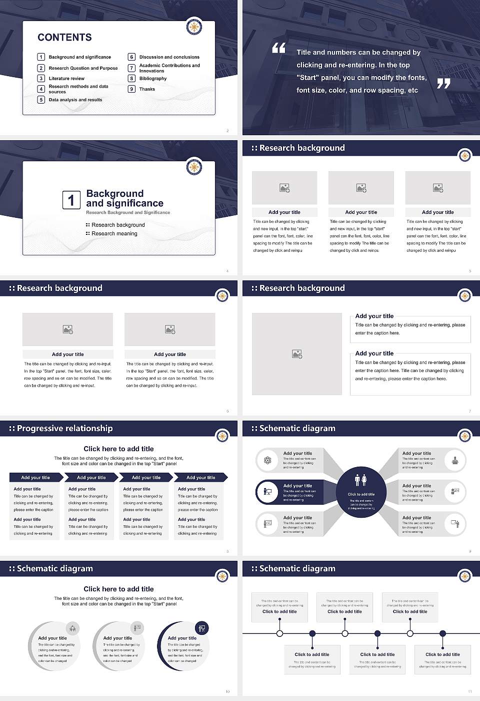 Daniel Morgan Graduate School of National Security Graduation Thesis Defense PPT Template16:9 ratio PPT effect preview image2