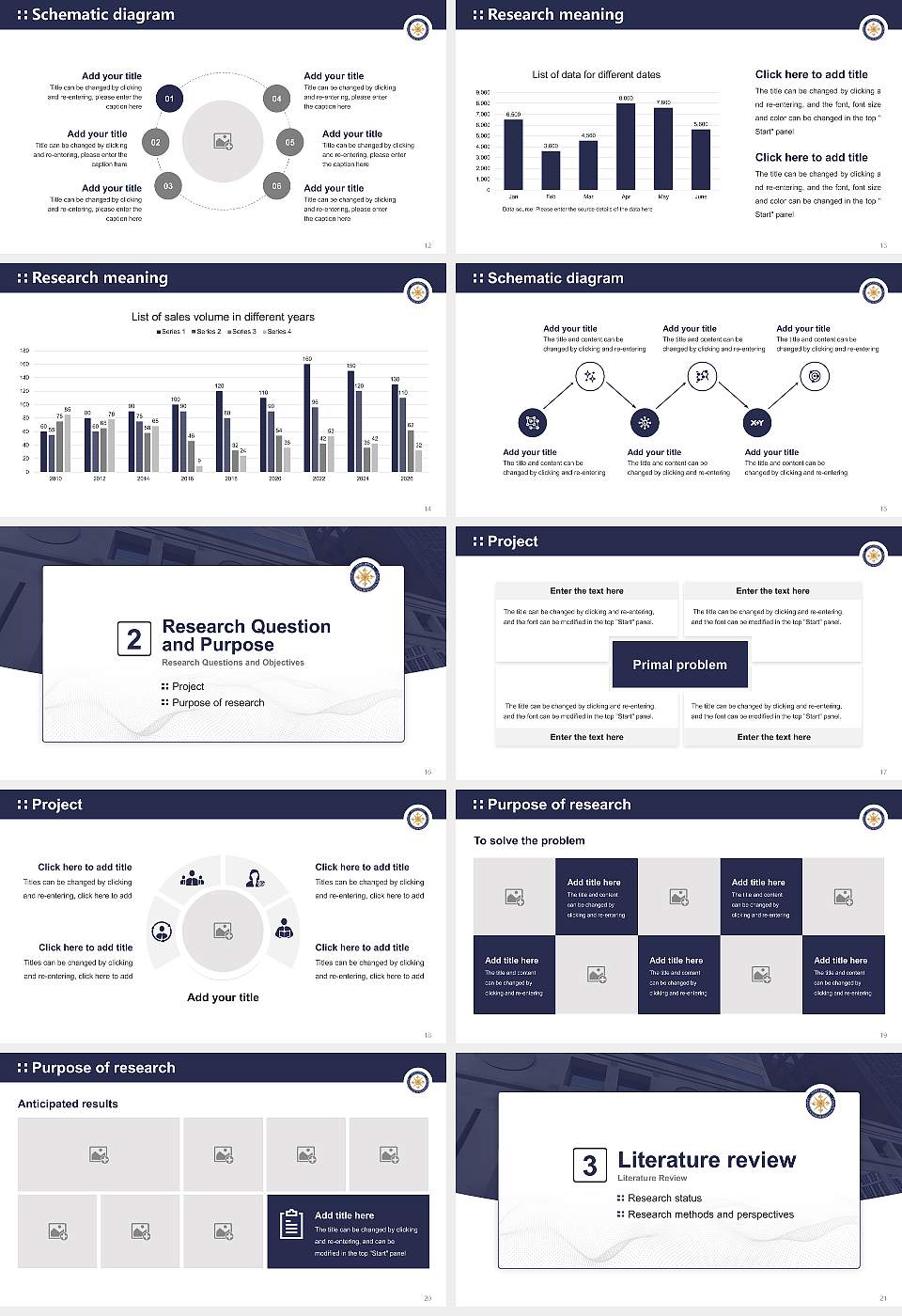 Daniel Morgan Graduate School of National Security Graduation Thesis Defense PPT Template16:9 ratio PPT effect preview image3