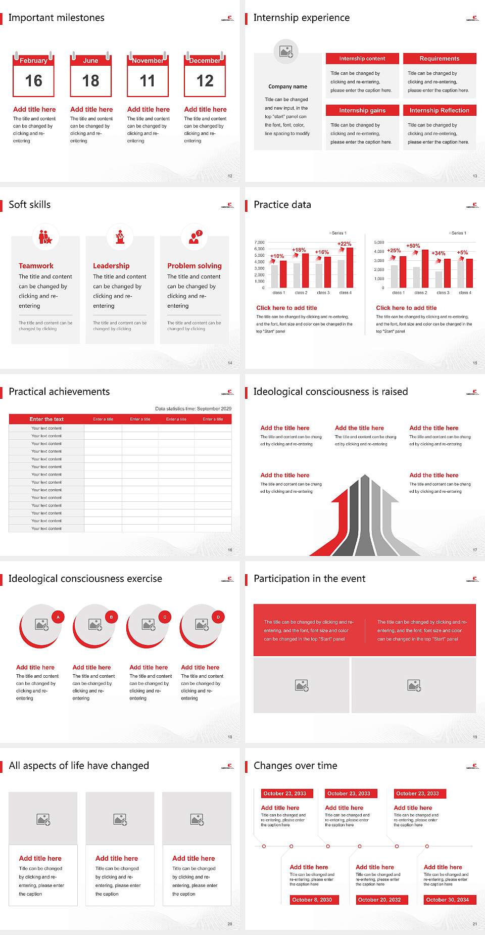 Cornish College of the Arts National Scholarship Defense PPT Template4:3 ratio PPT effect preview image3
