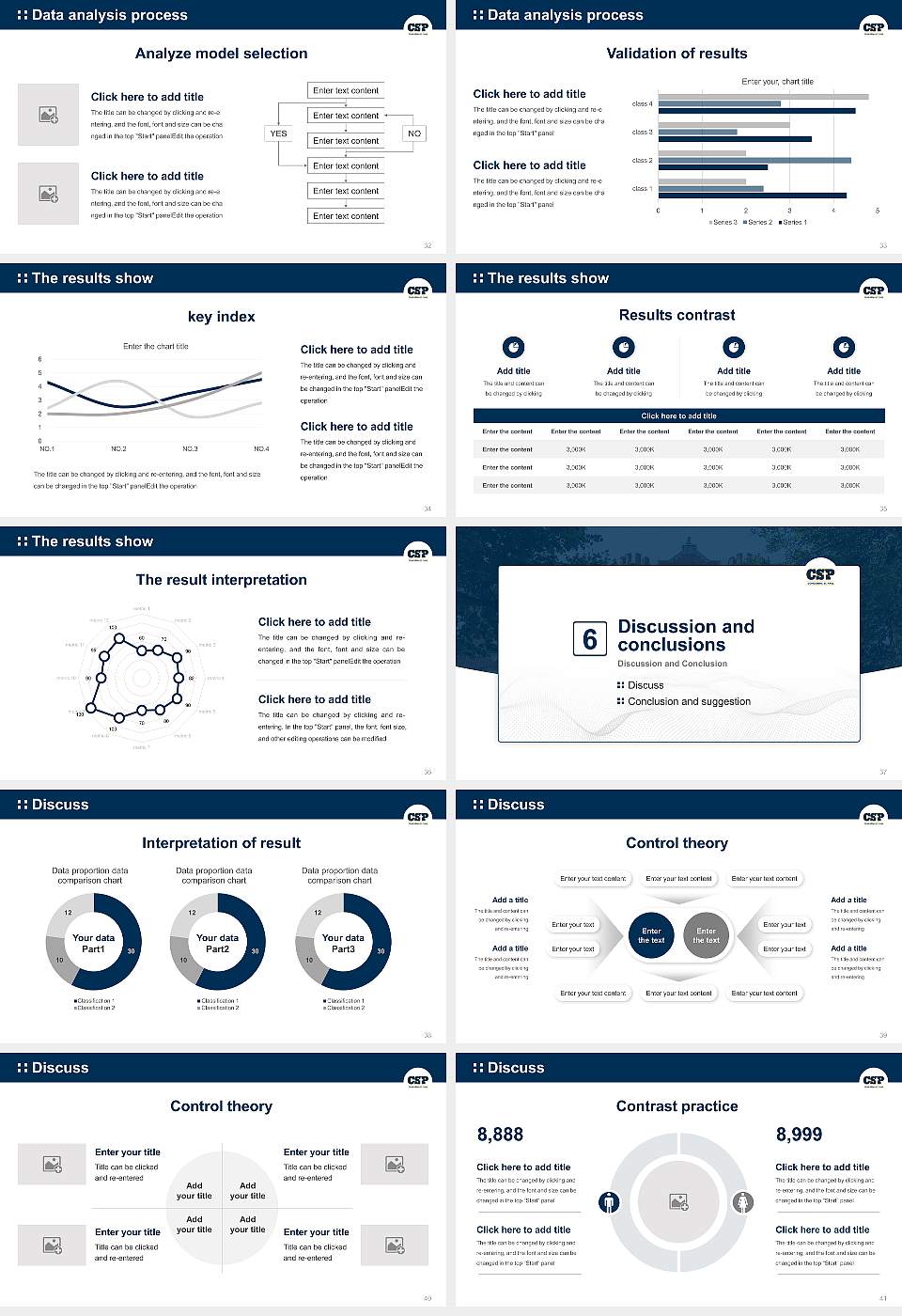 Concordia University-Saint Paul Graduation Thesis Defense PPT Template16:9 ratio PPT effect preview image5