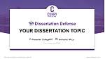 Curry College Graduation Thesis Defense PPT Template