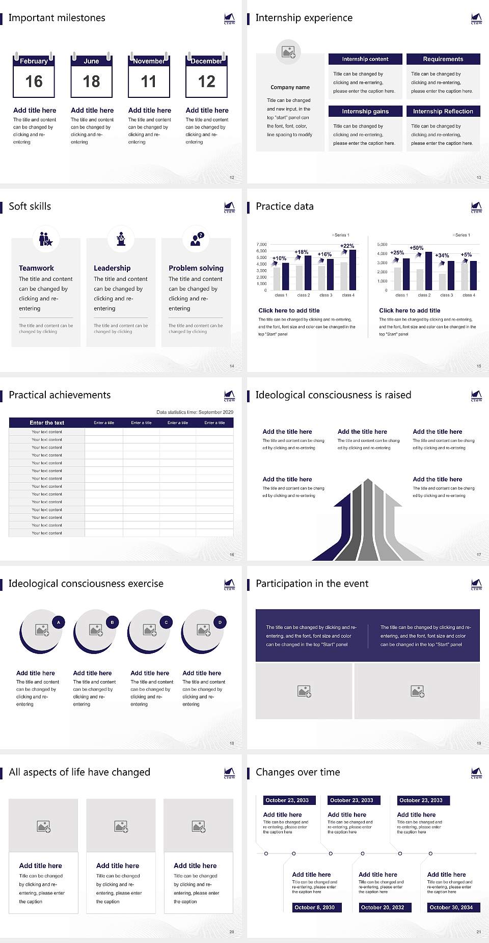 Concordia Theological Seminary National Scholarship Defense PPT Template4:3 ratio PPT effect preview image3