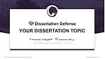 Daoist Traditions College of Chinese Medical Arts Graduation Thesis Defense PPT Template