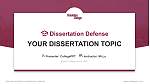 Brooklyn College Graduation Thesis Defense PPT Template