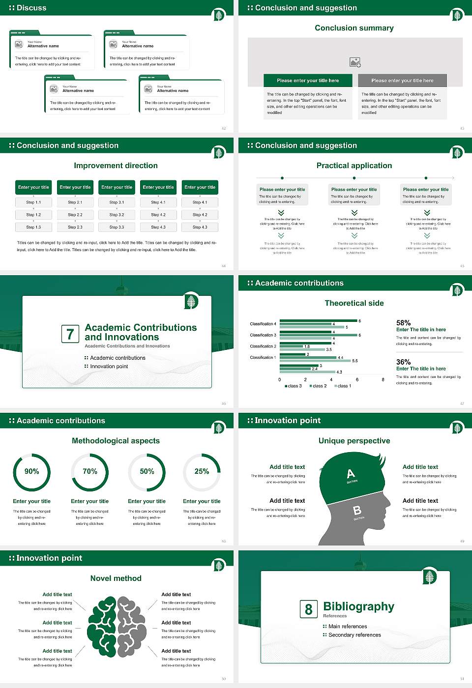 Dartmouth College Graduation Thesis Defense PPT Template16:9 ratio PPT effect preview image6