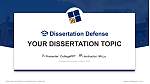 Cornerstone University थीसिस रक्षा PPT टेम्पलेट