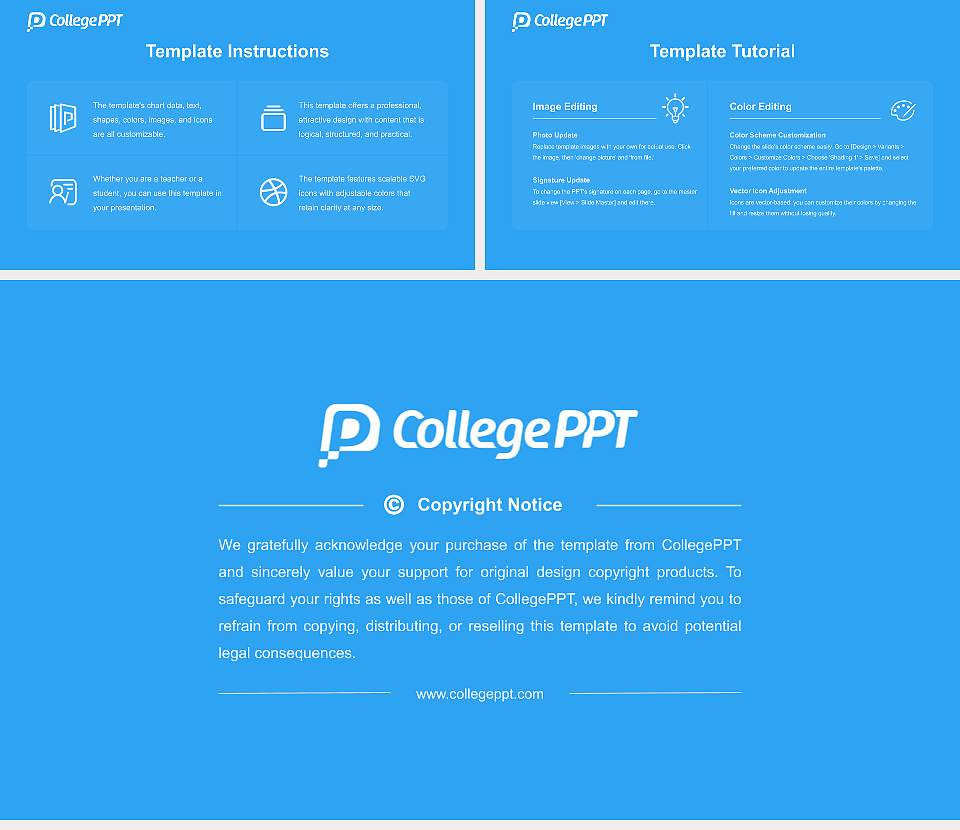 Family of Faith Christian University Course/Courseware Creation PPT Template16:9 ratio PPT effect preview image5