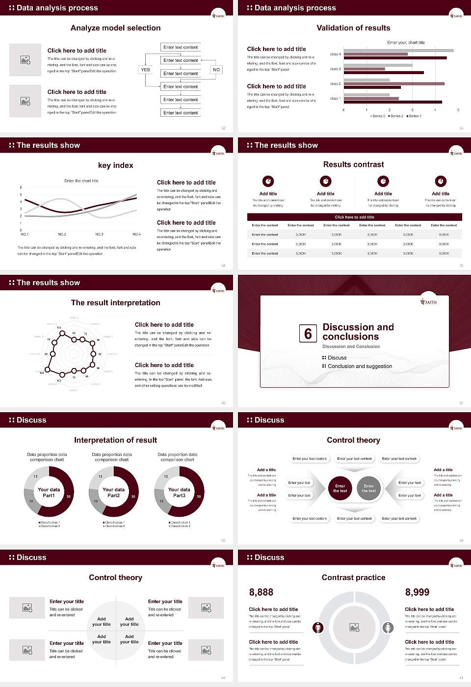 Faith Theological Seminary Graduation Thesis Defense PPT Template16:9 ratio PPT effect preview image5