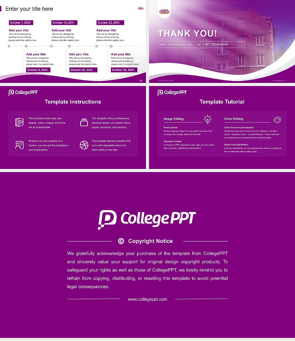 Edward Waters College Lecture Sharing and Networking Event PPT Template16:9 ratio PPT effect preview image4